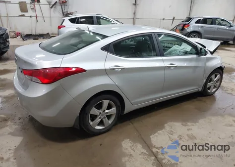 2013 Hyundai Elantra Gls z USA, uszkodzony, nr VIN 5NPDH4AE6DH261959
